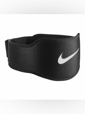 Nike Strength Training Belt 3.0 black white logo unisex Medium